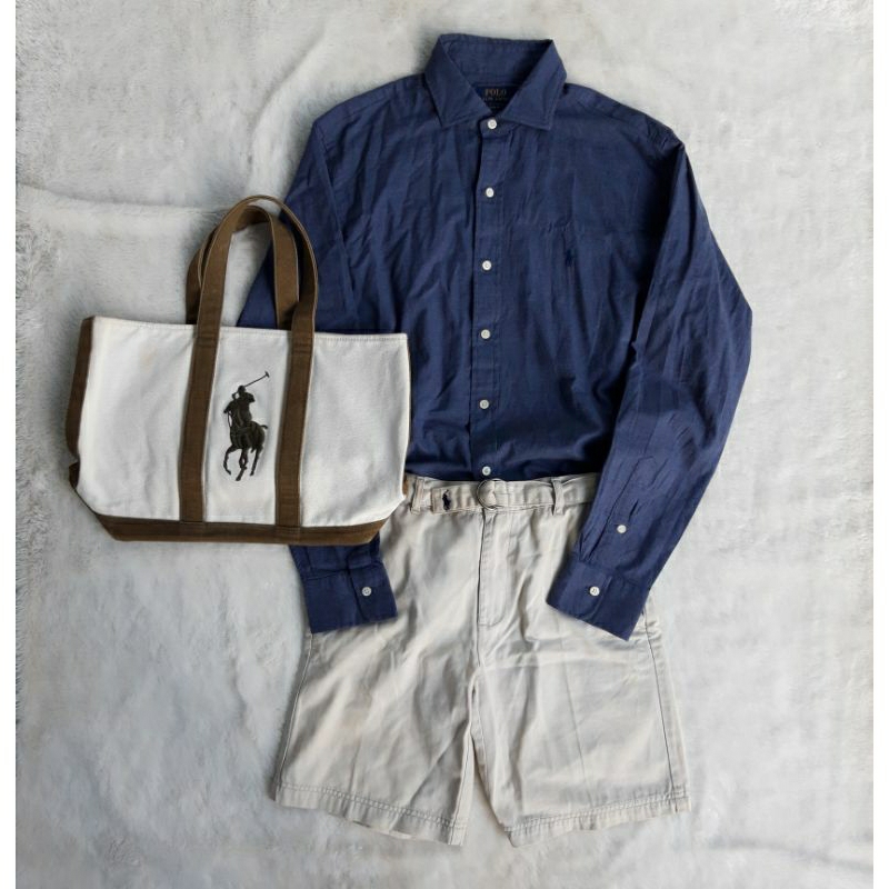 kemeja polo ralph lauren navy
