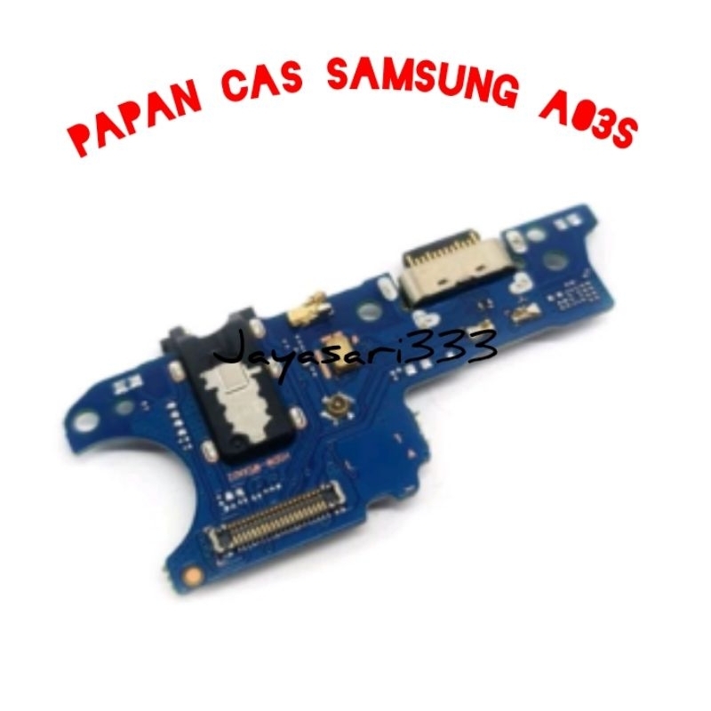 Papan cas Samsung A03s ORI charger konektor original full IC