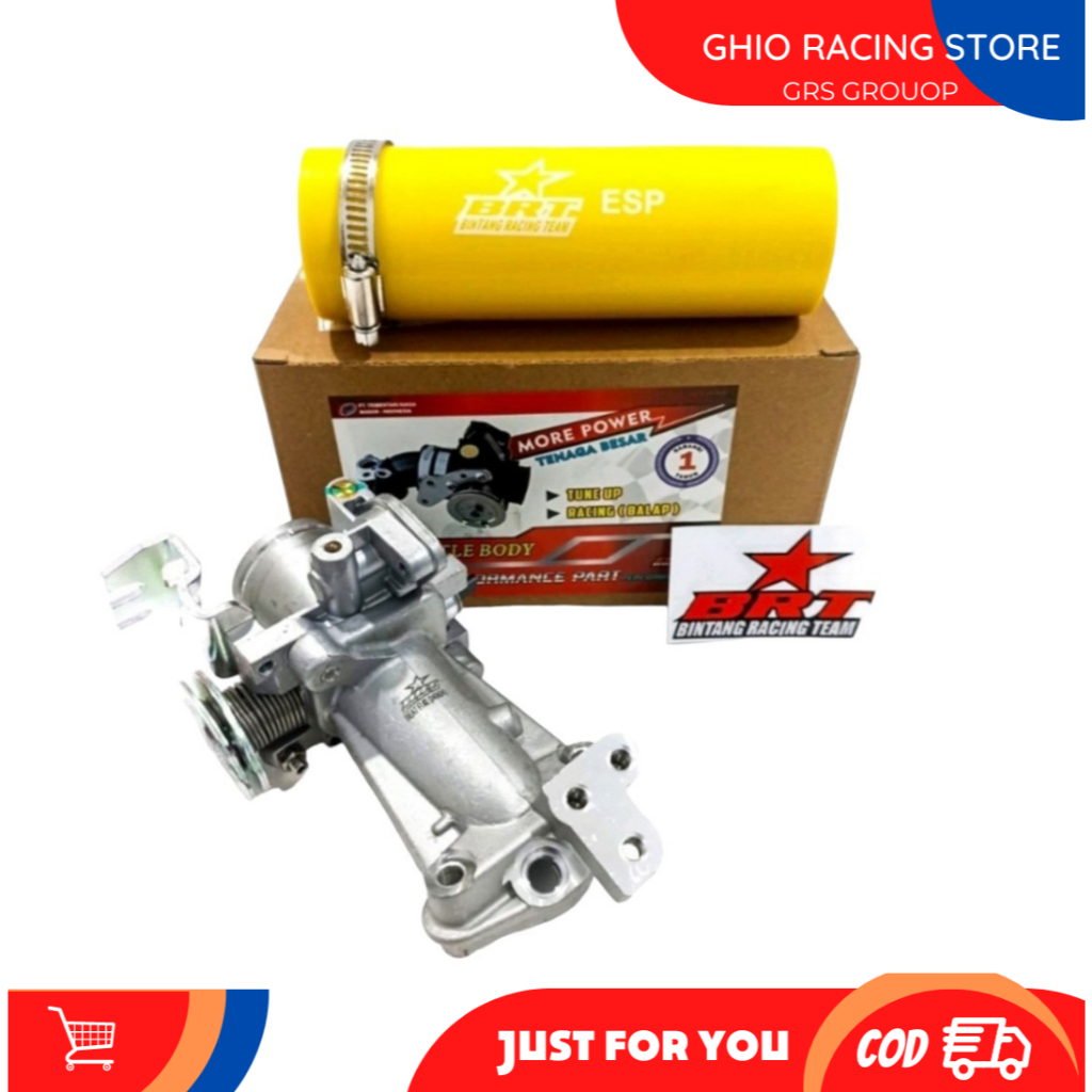 TB Throttle Body & Velocity Rubber Banana Beat fi Esp scoopy fi Spacy Fi Beat Pop Beat Street grs