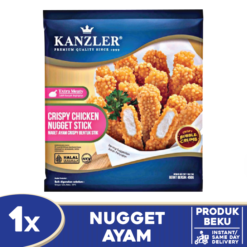 

KANZLER Crispy Chicken Nugget Stick 450gr