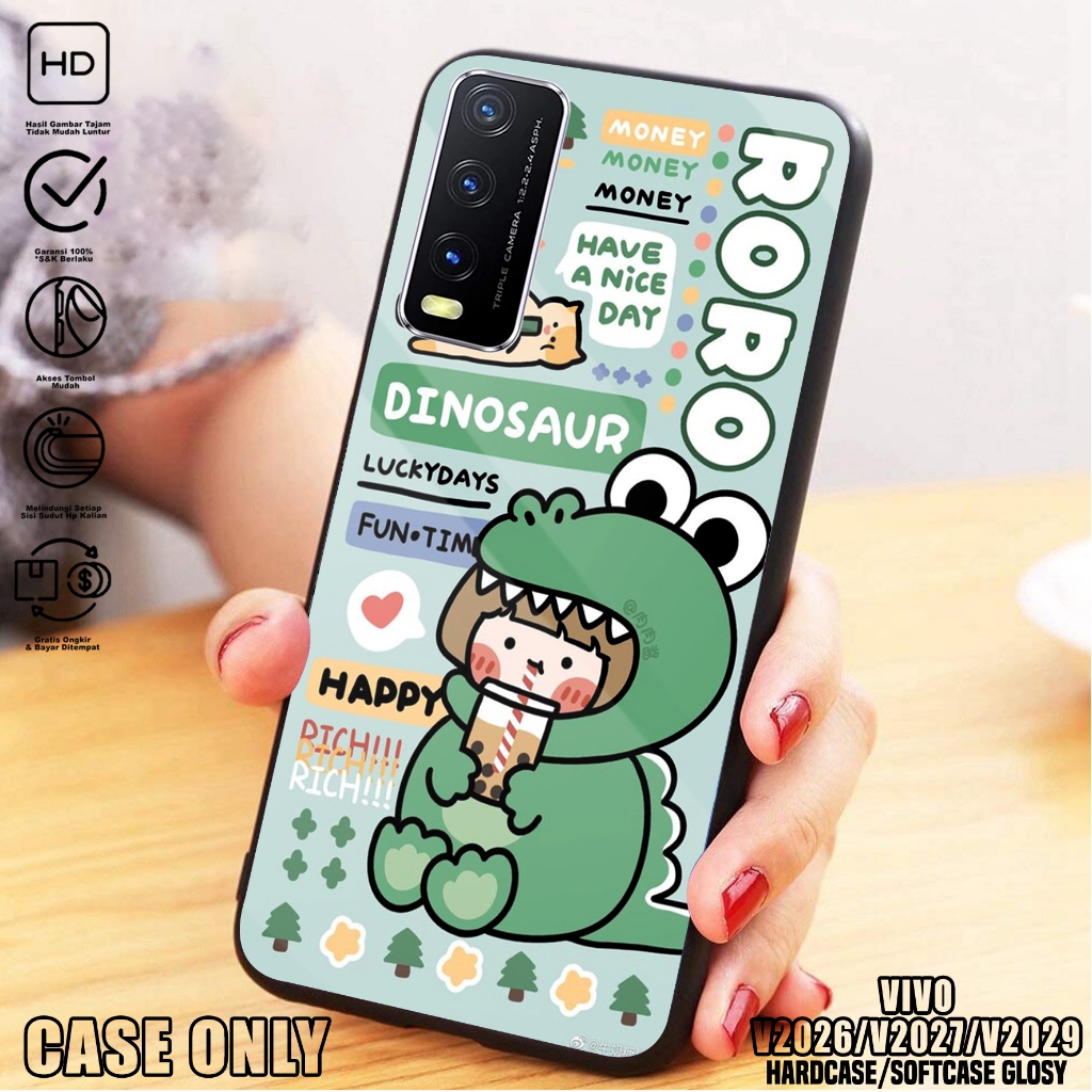 Case VIVO VIVO V2026 / V2027 / V2029 - Casing VIVO V2026 / V2027 / V2029 [ RJ ] Silikon VIVO V2026 /