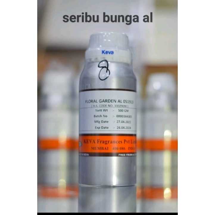 PARFUM FLORAL GARDEN By KEVA SEGEL 500 ML ( SERIBU BUNGA )