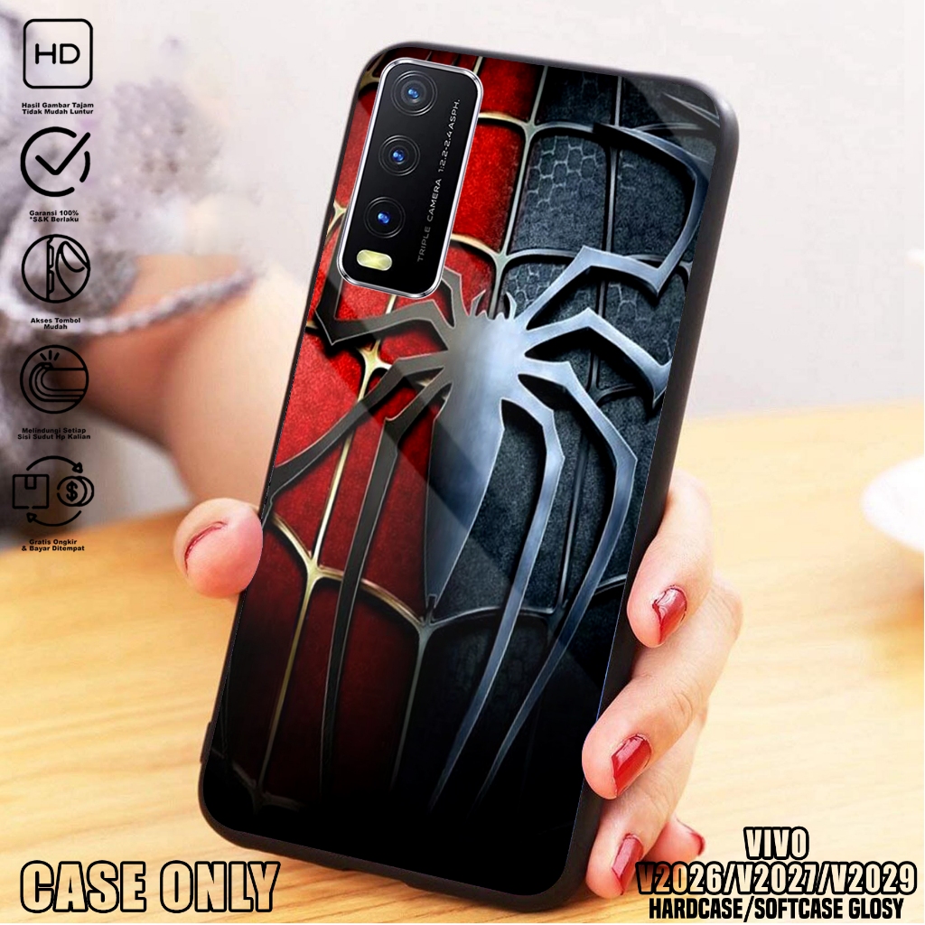 Case VIVO VIVO V2026 / V2027 / V2029 - Casing VIVO V2026 / V2027 / V2029 [ SPDRMN ] Silikon VIVO V20