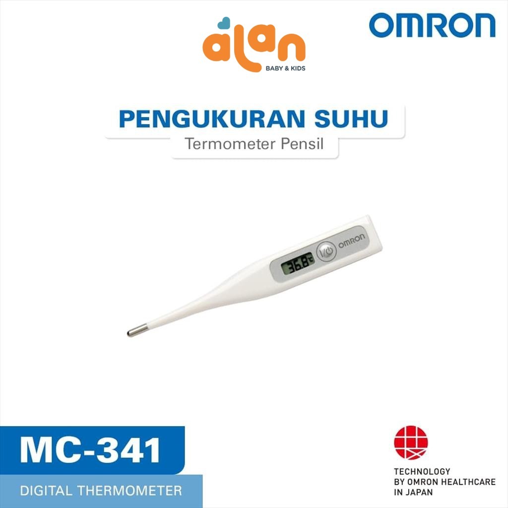 Omron MC-341 Digital Thermometer - Pengukur Suhu Badan