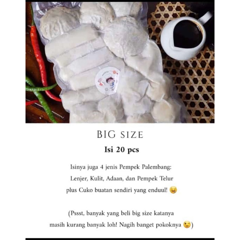 

PEMPEK ANWITA ASLI PALEMBANG BIG PACK