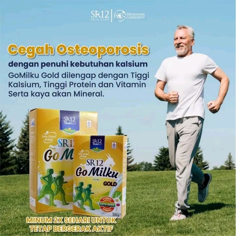 

susu etawa bubuk Go milku gold sr12