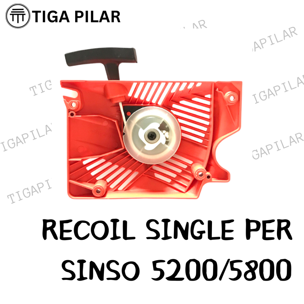 RECOIL SINGLE PER/KAP ENGKOL SINGLE PER SINSO/SINSO CHAINSAW MINI KECIL CS5200 CS5800