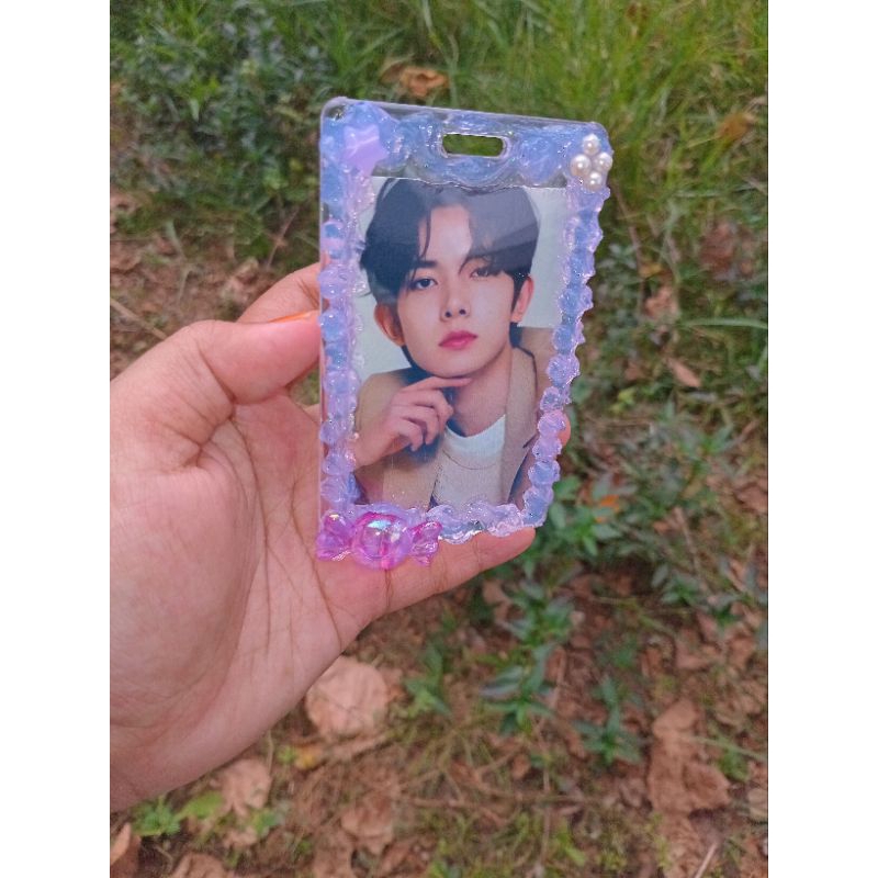 

READY!!!! CARD HOLDER DECO!!bahan aklirik **baca deskripsi **