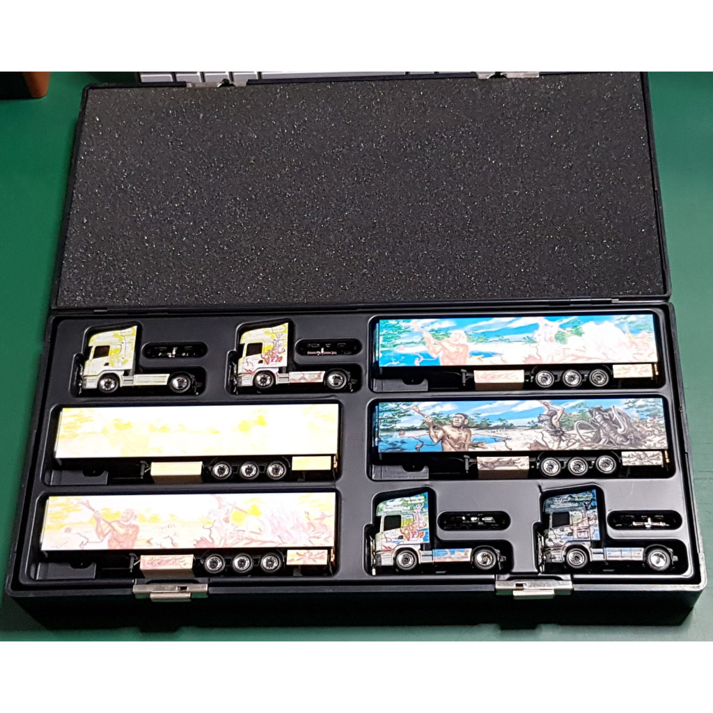 Herpa scania set miniature slake 1 87