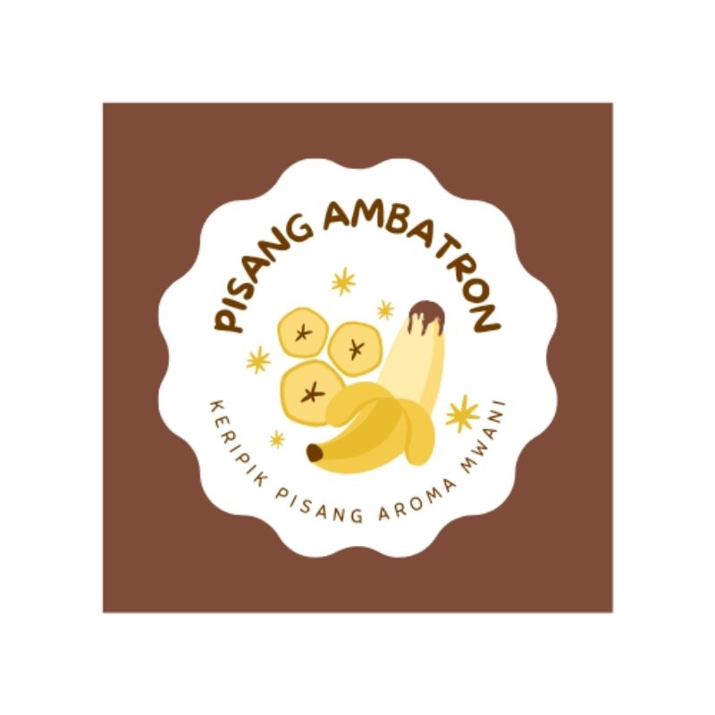 

(Keripik Pisang Ambatron Uenak Cik)