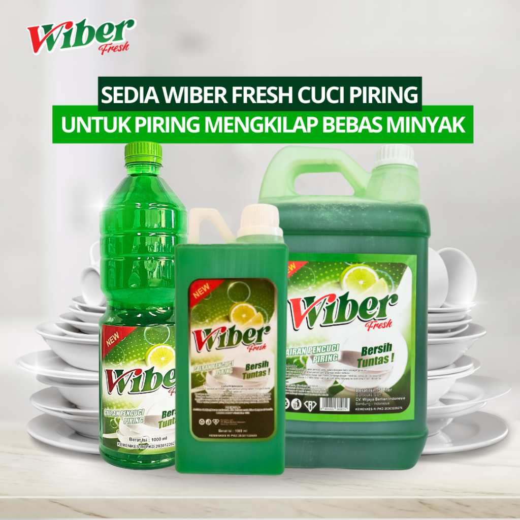 Sabun Cuci Piring all package Wiber Fresh