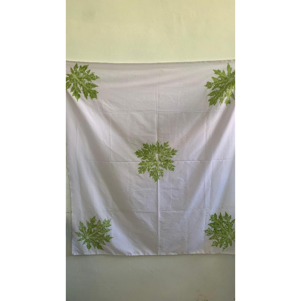 taplak meja ecoprint