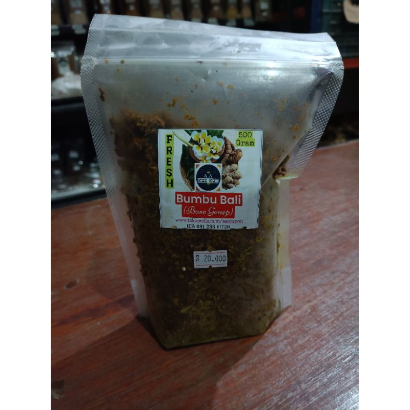 

Bumbu Bali (base genep )fresh 500 gr