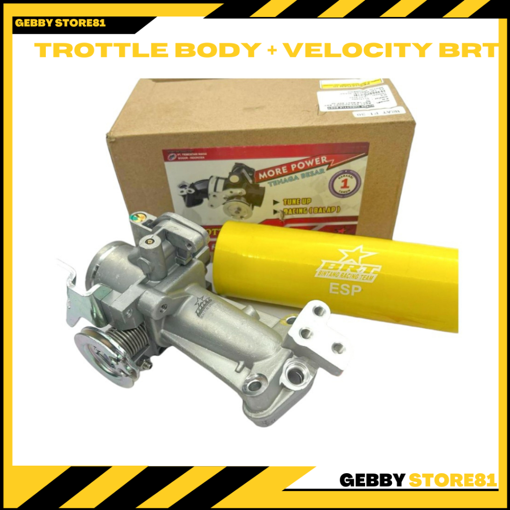 TB Throttle Body BRT& Banana velocity Beat fi & Esp Scoopy Fi Esp Beat Pop vario 110 Fi Beat Street