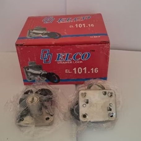 Kunci Laci 16mm Elco EL.101.16 Kotak 1Lusin 12bks