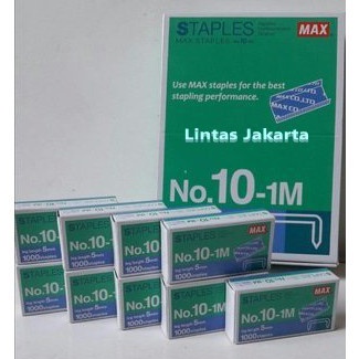 

Isi Staples Refill Staples Kecil Merk MAX No 1 Isi 2 box KODE O4E7