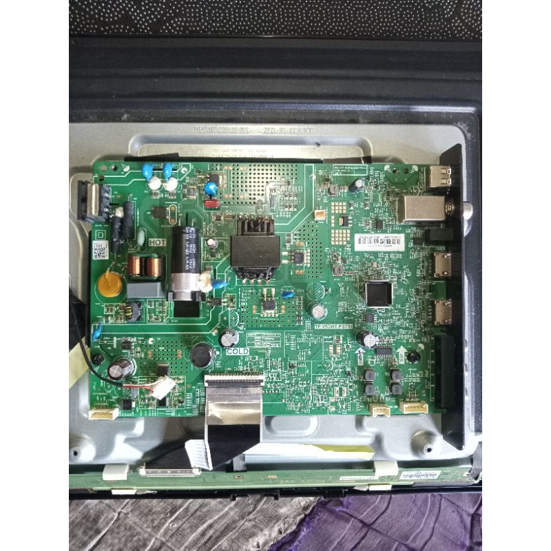 MB MAINBOARD TV LED SAMSUNG ua24t4001ar DIGITAL BEKAS NORMAL