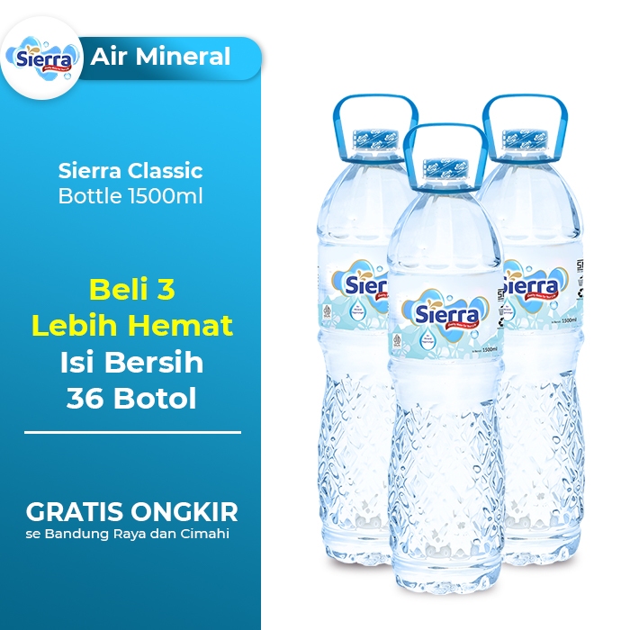 

Sierra Classic Bottle 1.500 ml (Bundling 3 Karton)