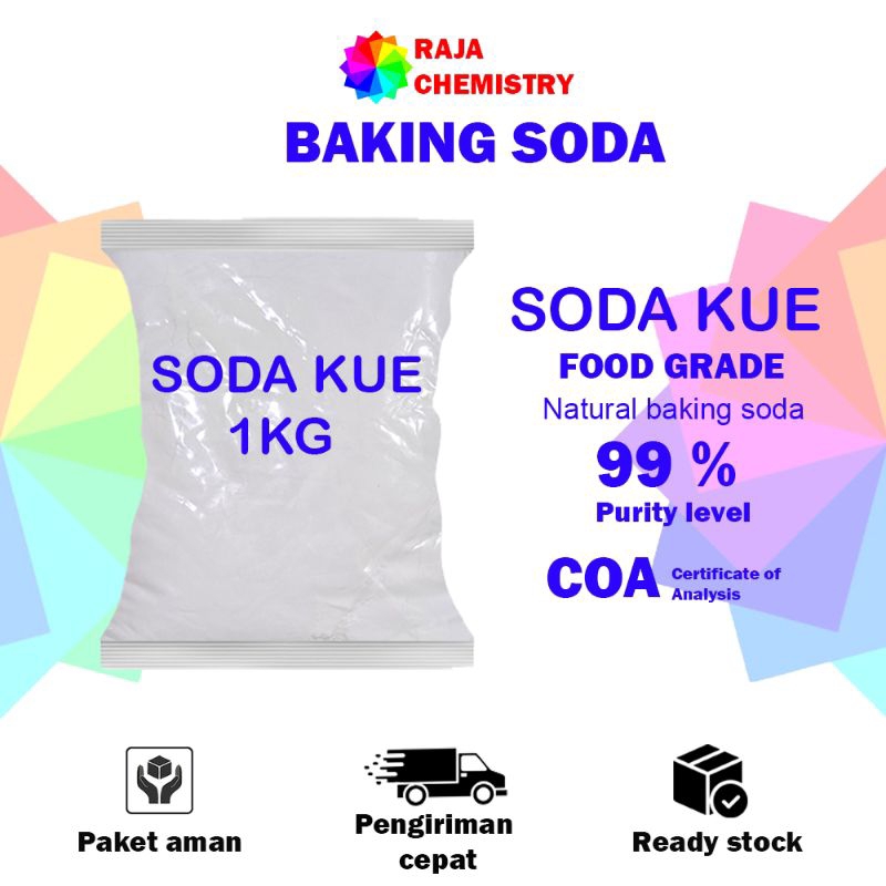 

Soda Kue 1kg / Baking Soda 1kg / Sodium Bicarbonate 1 Kg