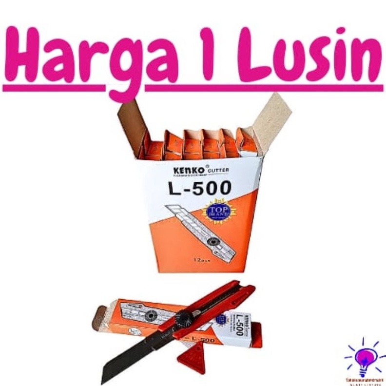 

CUTTER KENKO BESAR L5 HARGA 1 LUSIN KODE L8L8