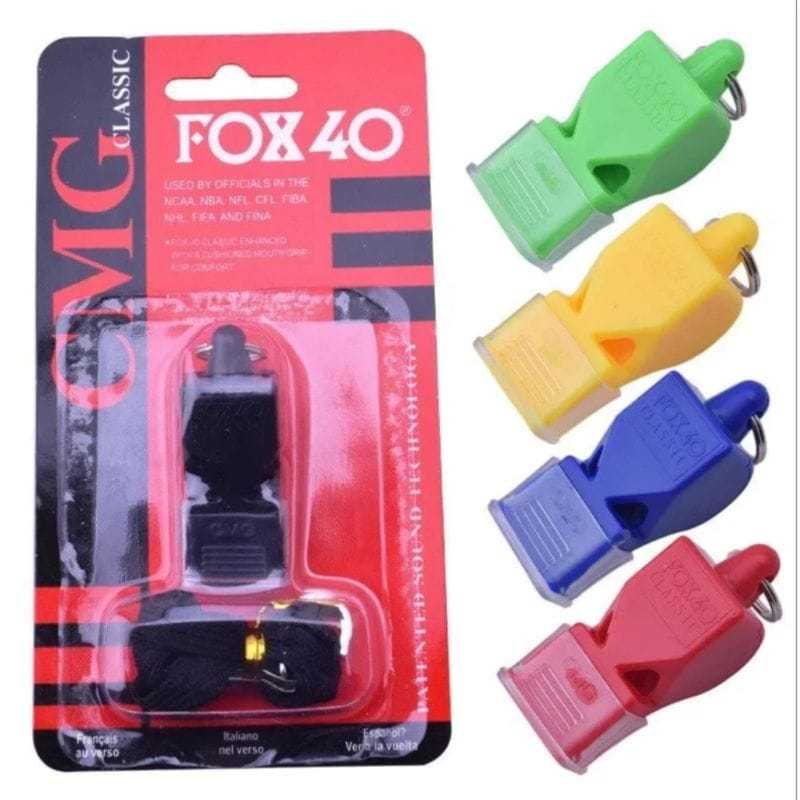 PLUIT FOX 40 ORIGINAL TERMURAH / PELUIT WASIT REFEREE SEPAKBOLA