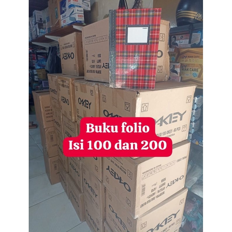 

buku folio okey isi 100 # LOK