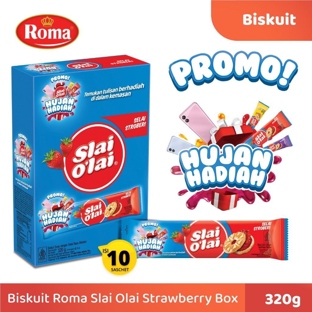 

ROMA SLAI OLAI STROBERI BOX ISI 10 SACHET