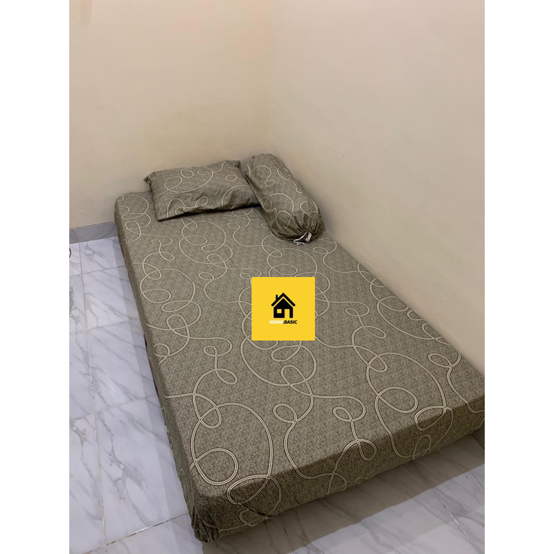 Sprei Motif MURAH 100x200 120x200 140x200 tinggi 25cm