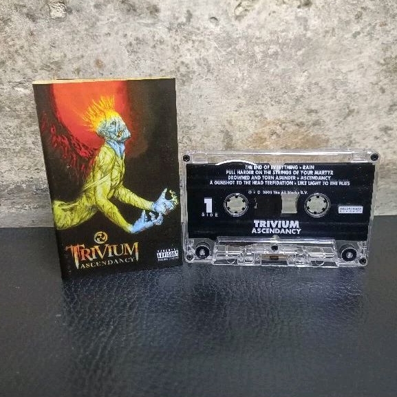 kaset pita Trivium VGC Indo Pressing kaset metal