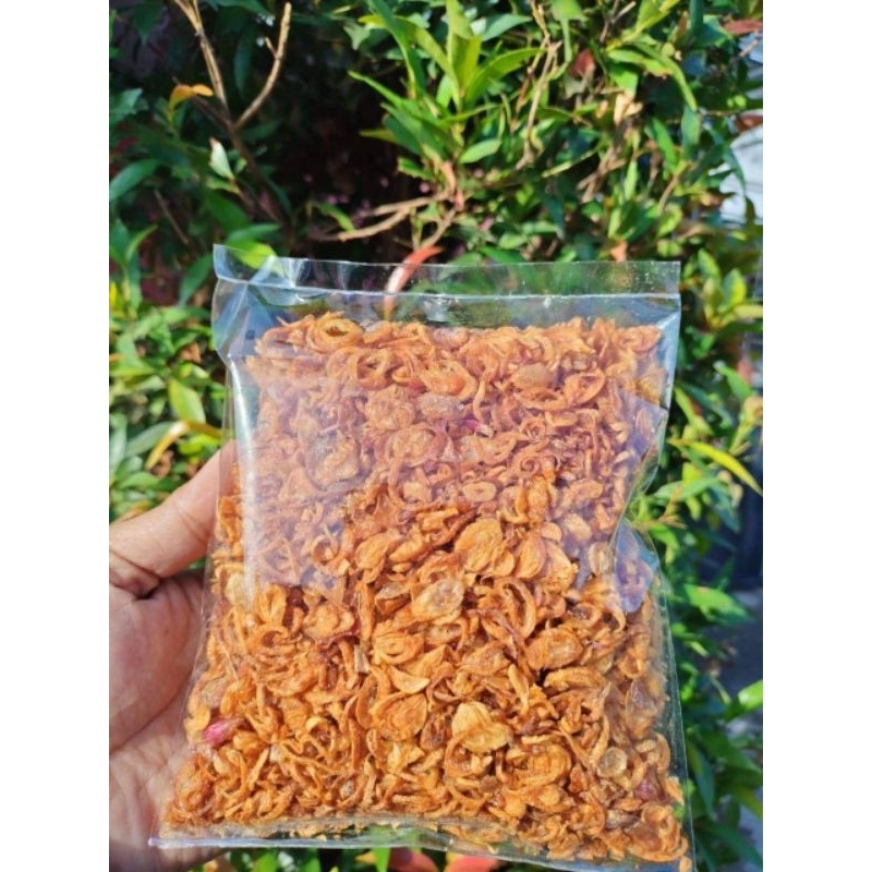 

Bawang goreng merah brebes grade A asli.1kg