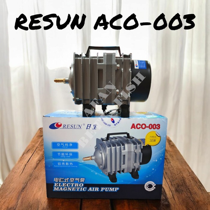 RESUN ACO-003 Pompa Udara Aerator Blower Air Compressor Resun ACO 003