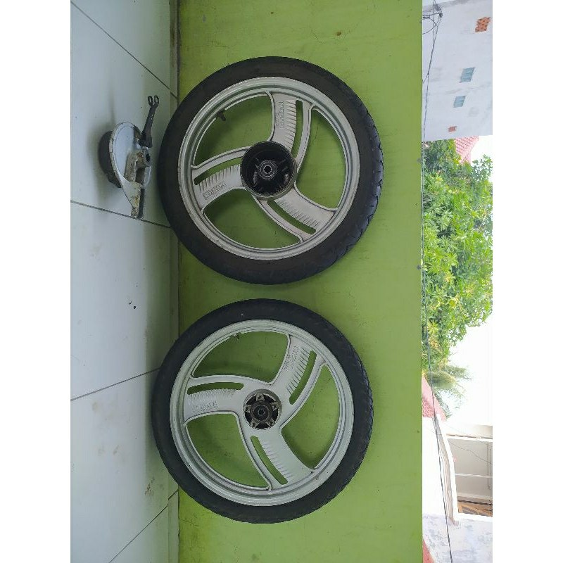 velg mitsuyo silverhawk ring 18 honda set