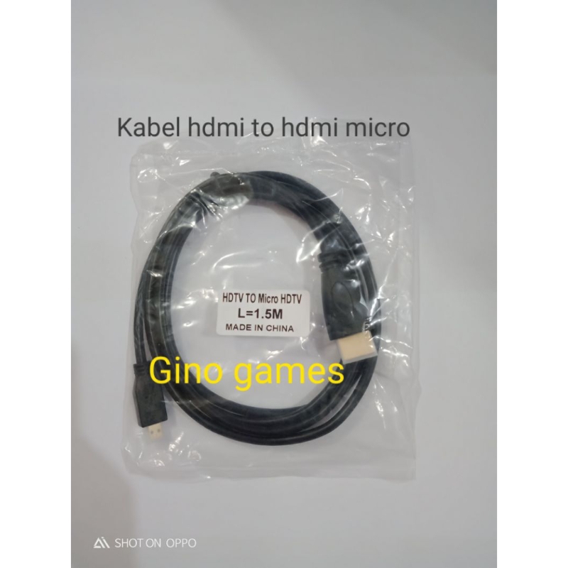 KABEL MICRO HDMI TO HDMI 1,5M  / KABEL USB MICRO HDMI TO HDMI
