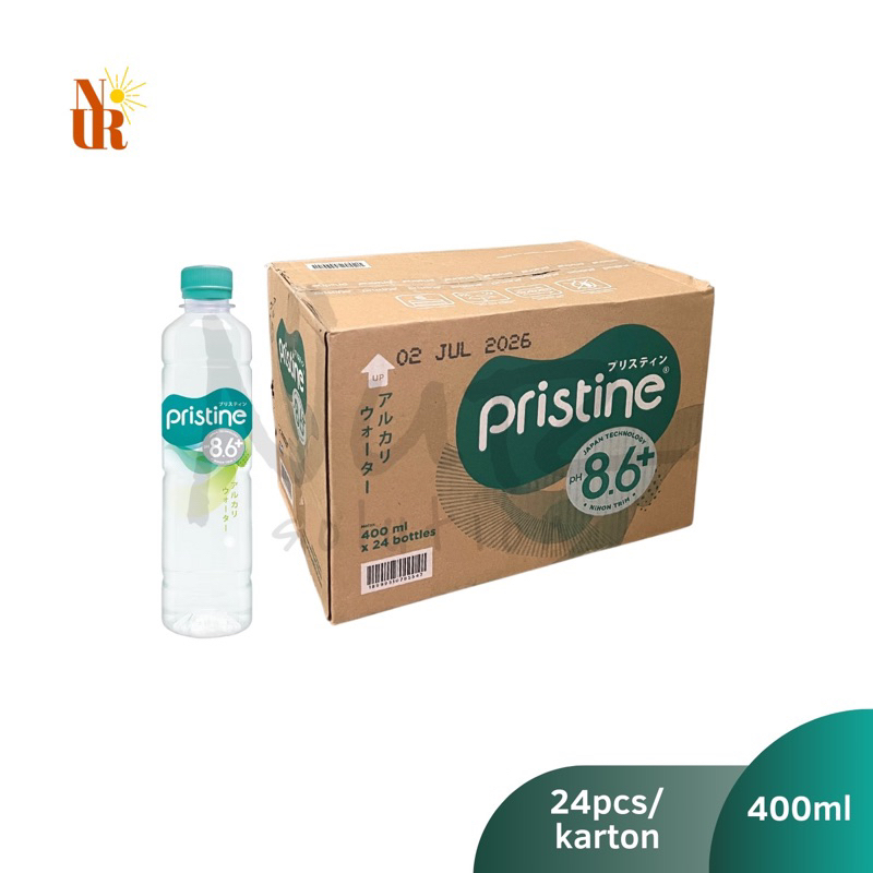 

Pristine8.6+ Air Mineral 400ml x 24pcs [Karton]