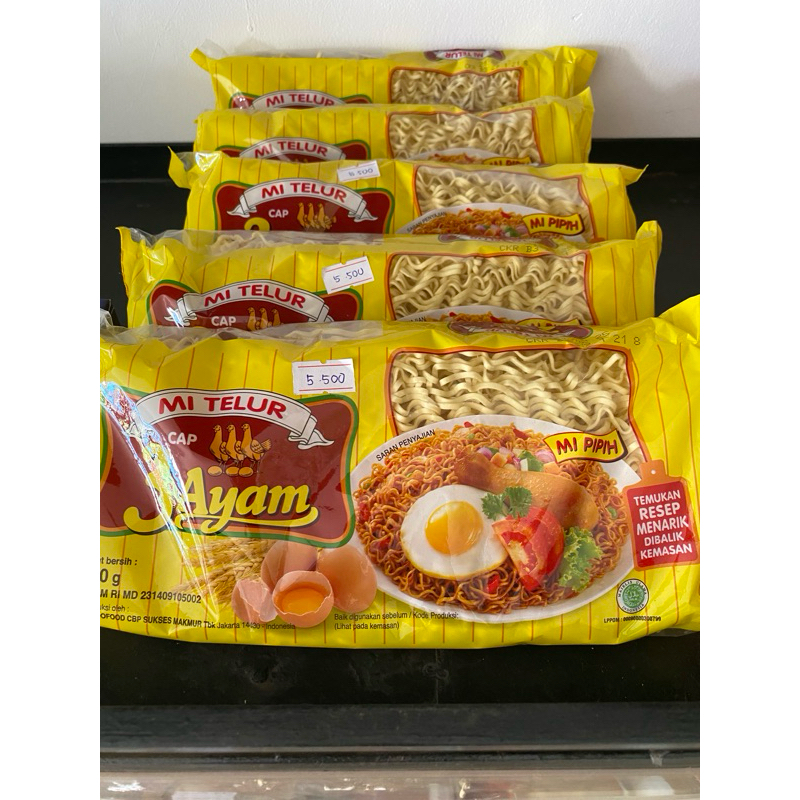 

mie telor 3 ayam