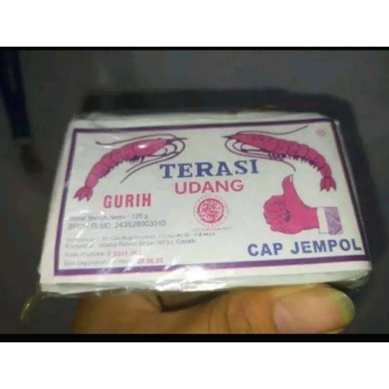 

terasi udang kotak cirebon