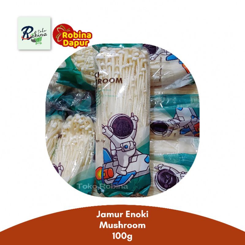 

Jamur Enoki Mushroom Fresh 100 gr