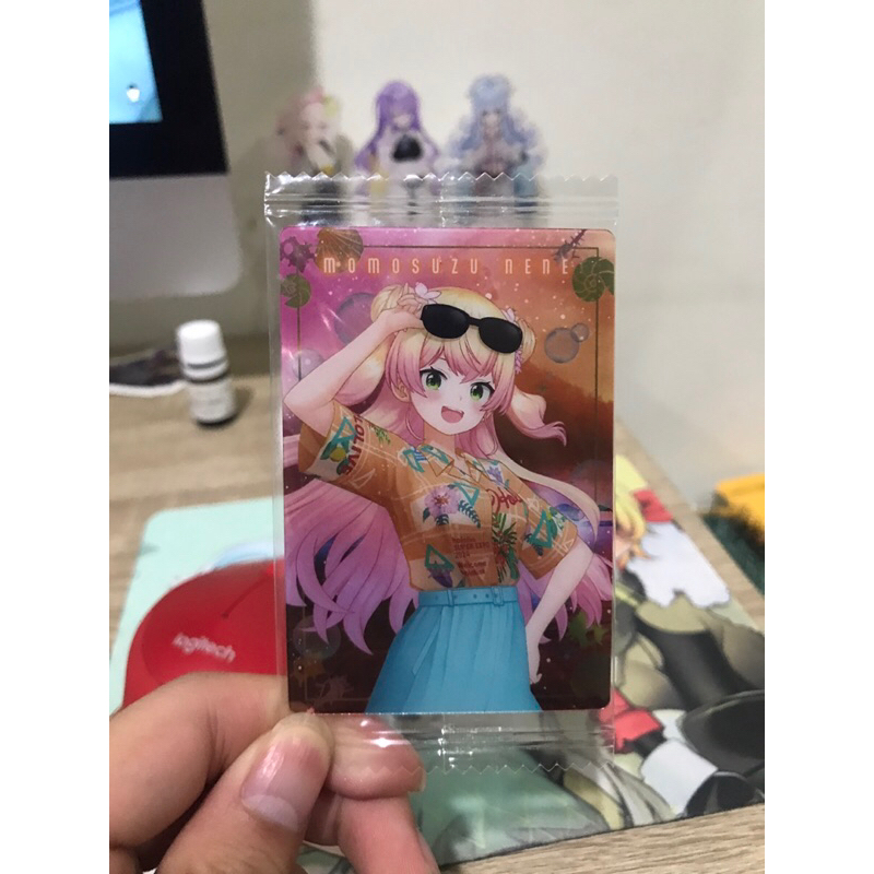 Hololive Wafer Card Momosuzu Nene