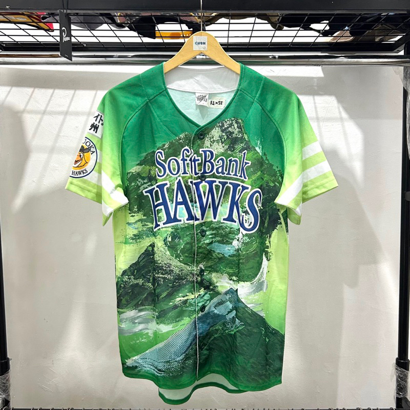 SB HAWKS Mountain Baseball Jersey | Shirt Second Preloved