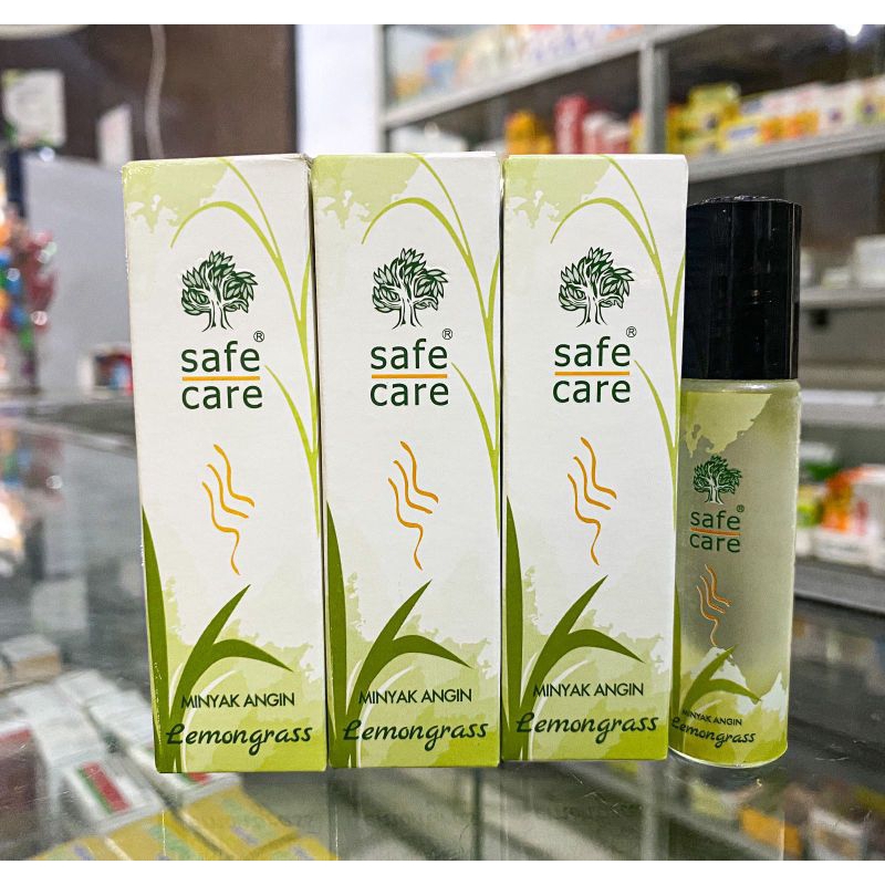 SAFE CARE MINYAK ANGIN AROMATHERAPHY LEMONGRASS ROLL ON 10 ML