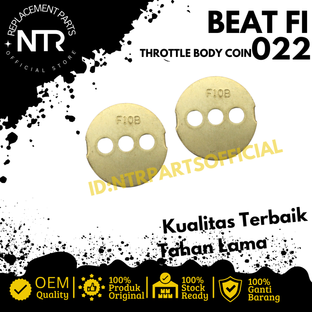 Koin Coin Throttle Body 22mm Beat Fi Scoopy Spacy Beat Street Genio 022