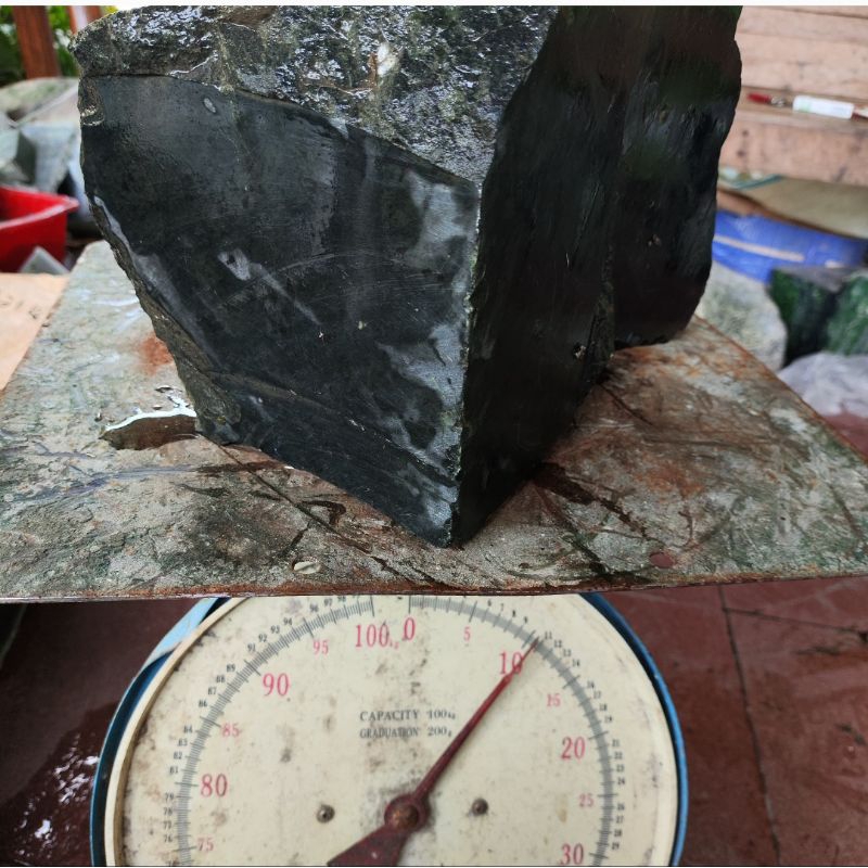 BATU BLACK JADE ACEH 11 kg
