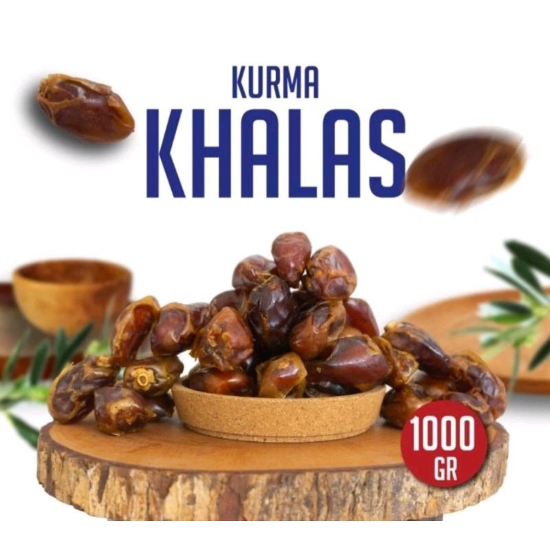 

KURMA KHALAS 1KG PREMIUM l Kuram Khalas 1KG