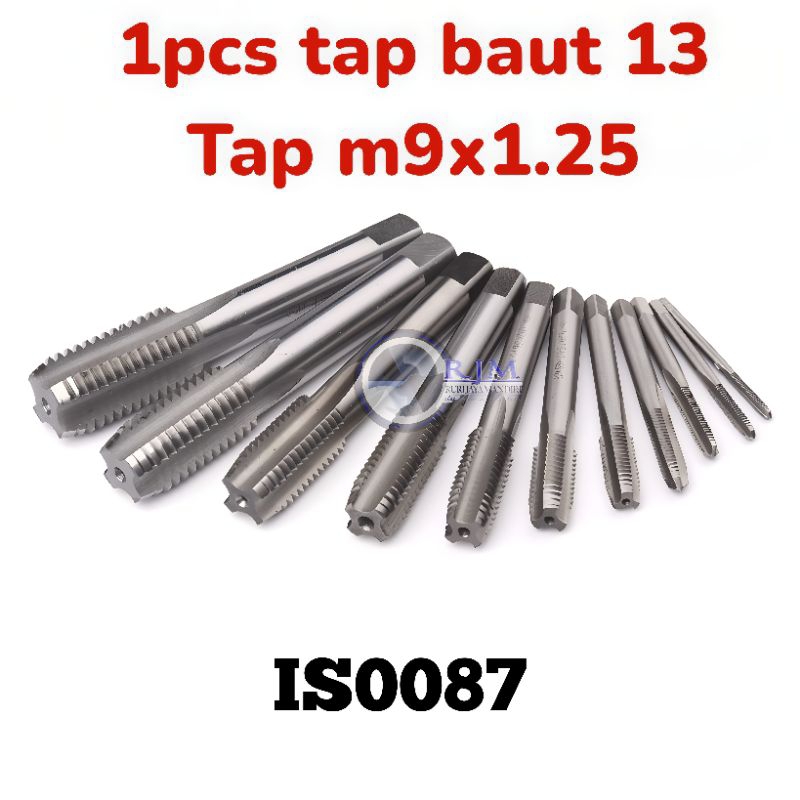 Tap hand tap tap baut 13 drat m9x1.25 bukan yamawa OSG