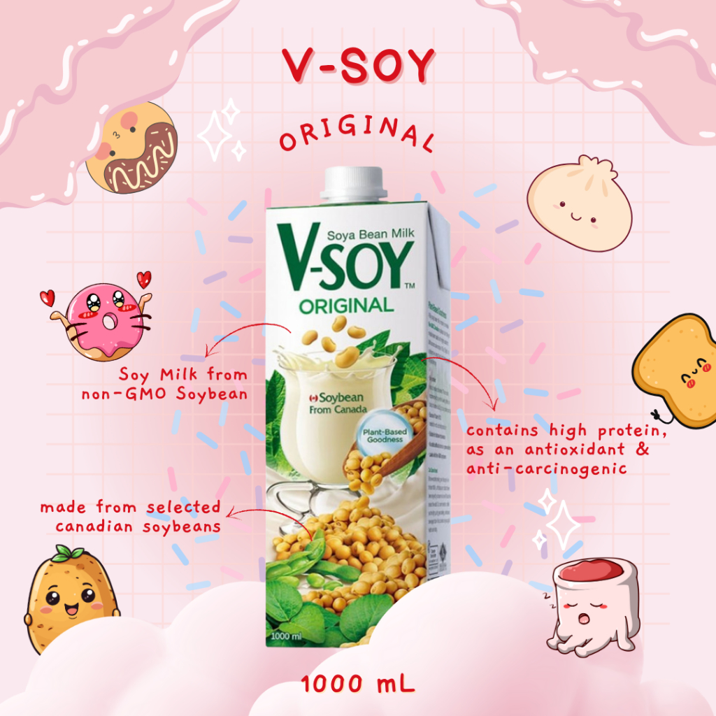 

V-SOY Susu UHT Original 1000 ml