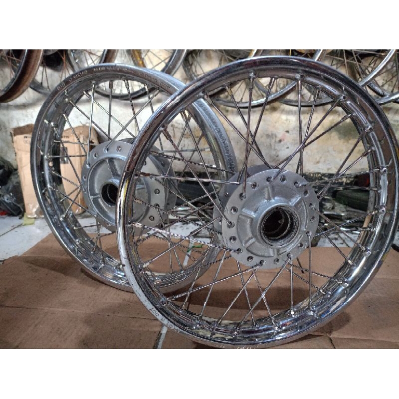 velg ring'14 model Strail Mini Supra fit new karisma Revo lama Supra x lama { second berkualitas}