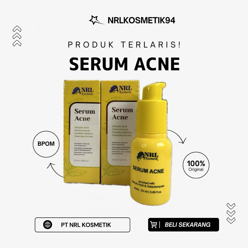 NRL KOSMETIK SERUM ACNE 100 % ORI