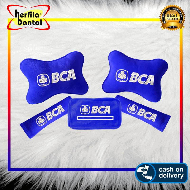 bantal aksesoris interior mobil bank bca grup aksesoris interior mobil custom