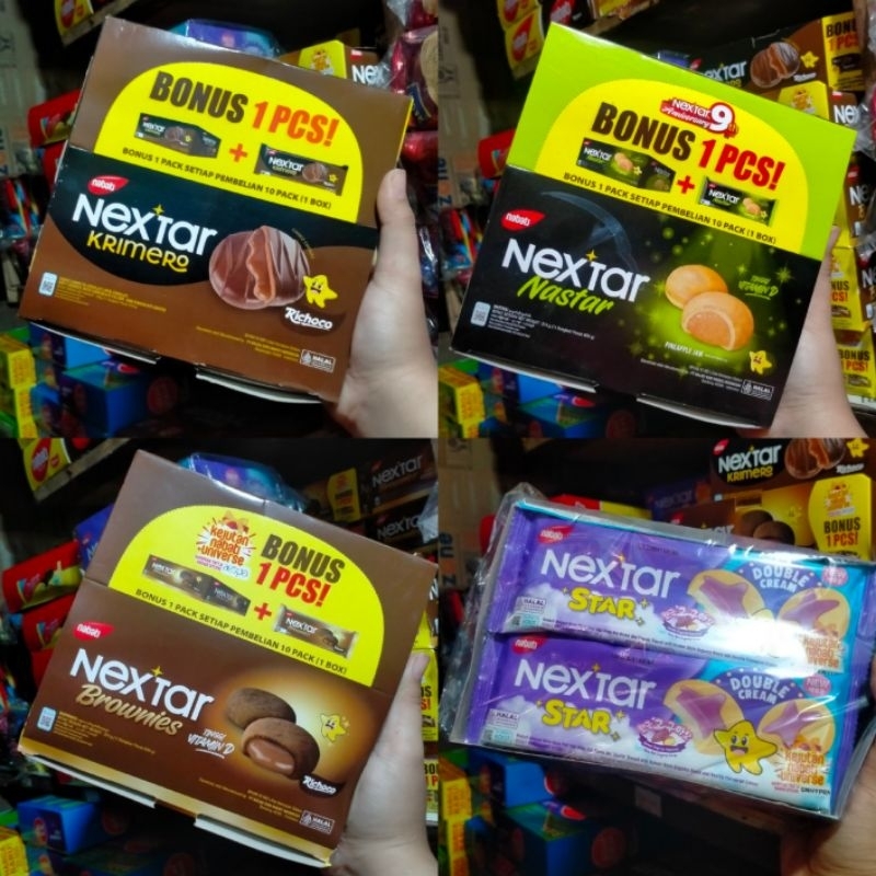 

Nabati Nextar aneka rasa 1 box isi 10pcs