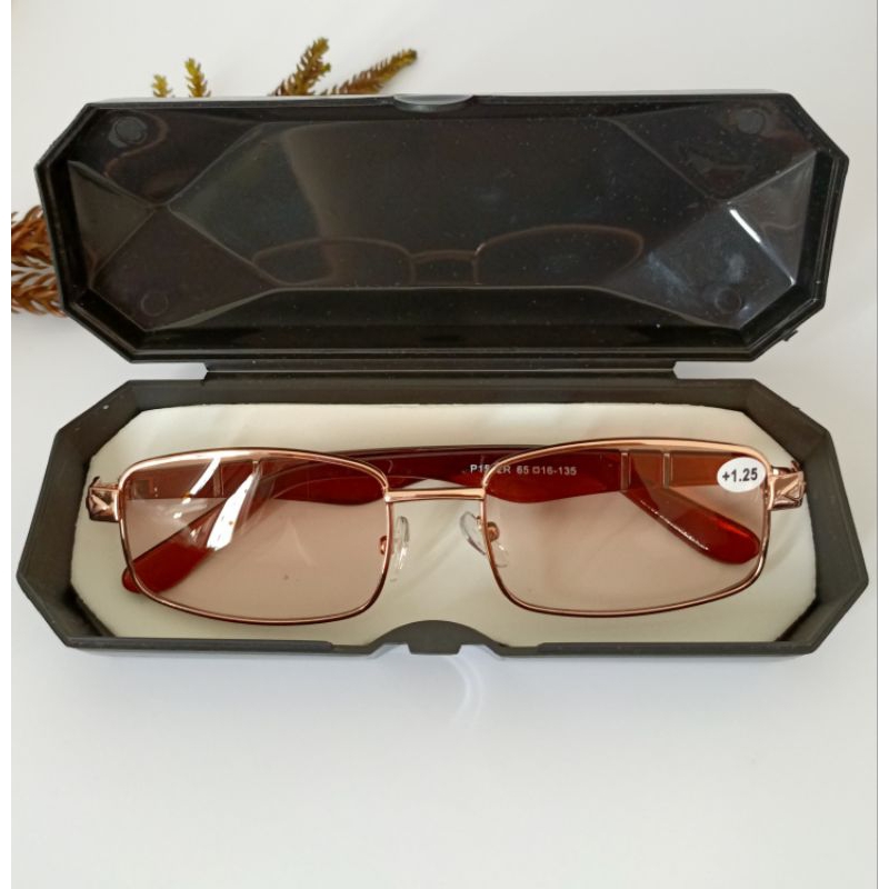 Kacamata Baca dan jalan Teduh Anti UV kacamata Baca wanita terkini kacamata dobel fokus jauh dekat k